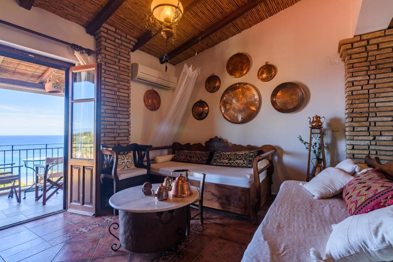Eros Pittoresque Retreats - Perfect Location, Panoramic Seaview Koroni  Exterior foto